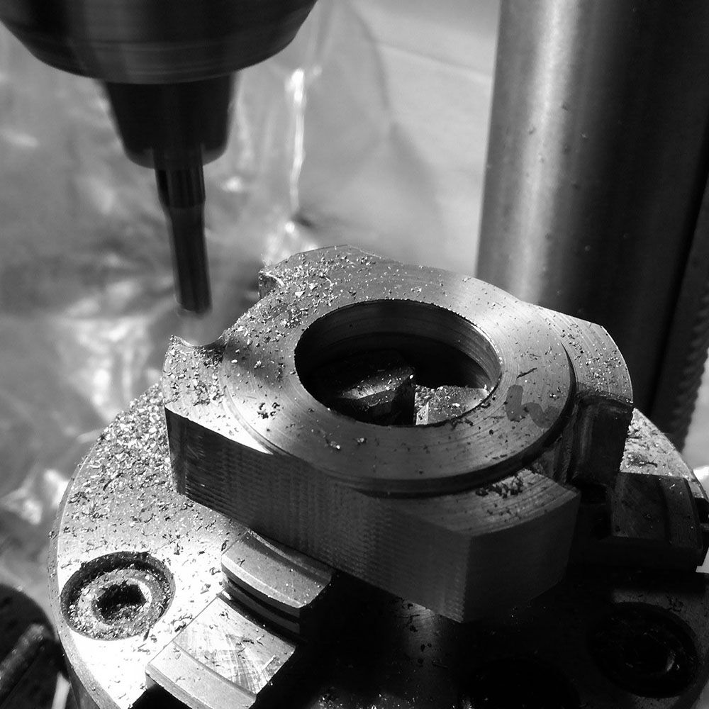 More end milling.
